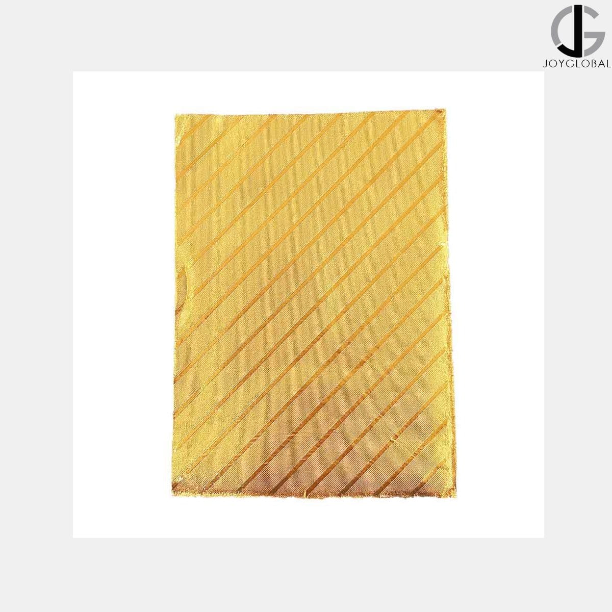 JoyGlobal Embossed Chocolate Wrappers-GOLDEN