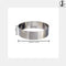 Round Stainless Steel Cake Ring Diameter: 7 Inch Depth: 2 Inch