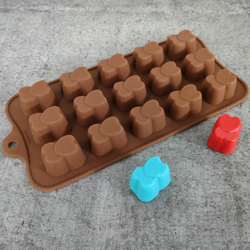 Silicone Double Heart Shaped Mould - 8 Grams