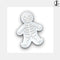 Gingerdead Men Shaped Cookie Cutter