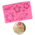 Silicone Flower Leaf Texture Mould