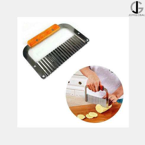 Stainless Steel Crinkle Cutter Soap Wax Cutter