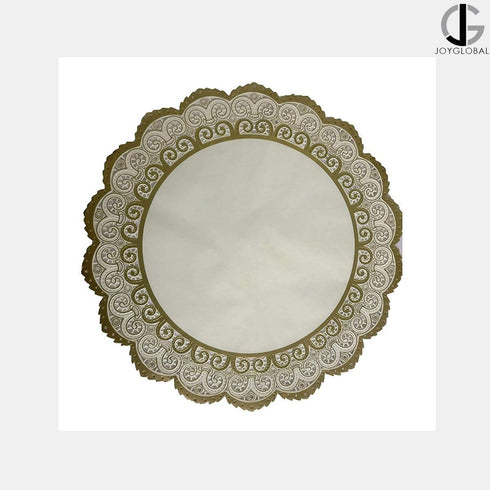 JoyGlobal 8.5 Inches Lace Paper Doilies Paper Pack of 100 Pieces