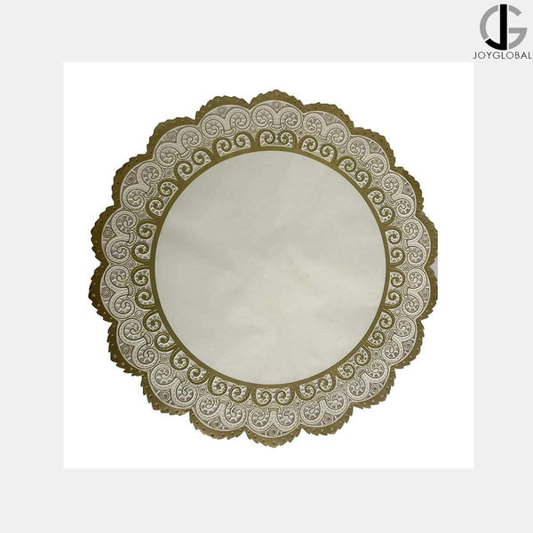 JoyGlobal 8.5 Inches Lace Paper Doilies Paper Pack of 100 Pieces