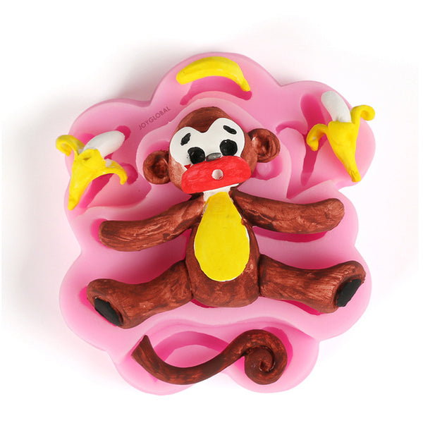 Silicone Monkey Shaped Mould