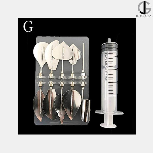 JoyGlobal Jelly Tools Syringe Nozzle Set of 10 Pattern G