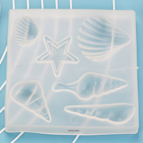 Sea Shell Theme Silicone Mould