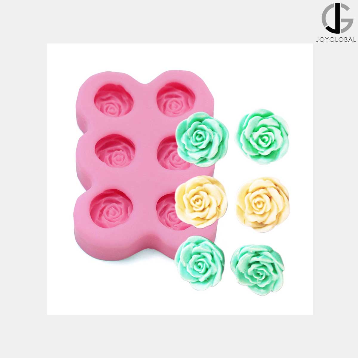 Silicone Rose Flower Mould