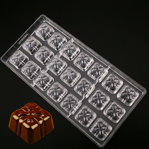 Polycarbonate Designer Square Mould - 12 Grams