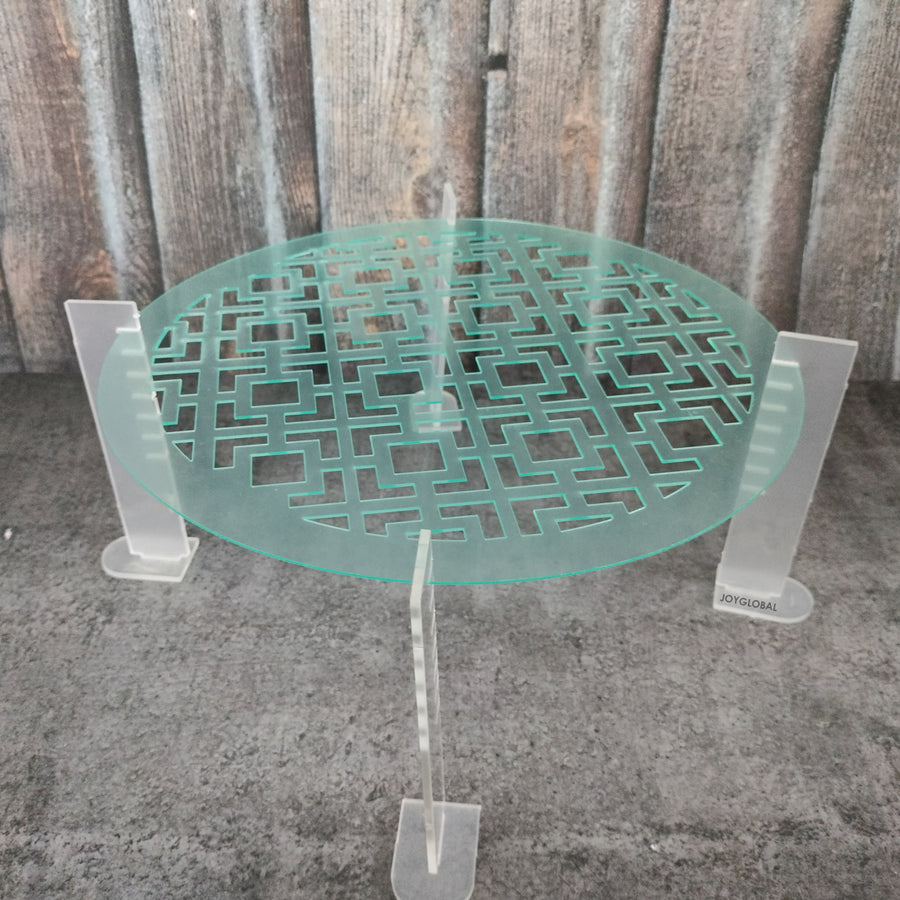 Squares Acrylic Stencil with Stand