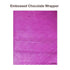 Embossed Chocolate Wrappers - Pink