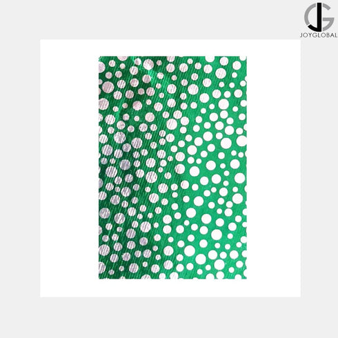 Green Polka dot Aluminum Chocolate Wrapper