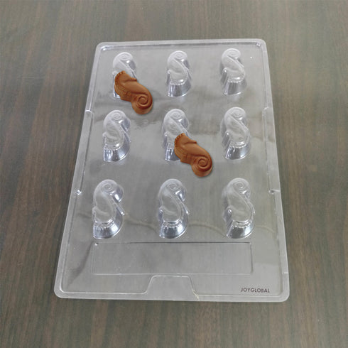 Cacao PVC Seahorse Shape Chocolate Mould - 9 Grams