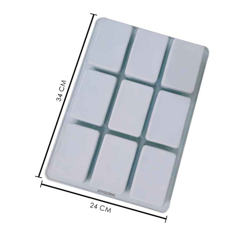 Silicone Rectangle Shape Mould - 180 Grams