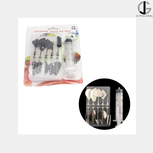 JoyGlobal Jelly Tools Syringe Nozzle Set of 10 Pattern G