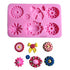 Silicone Gemstones Brooch Mould