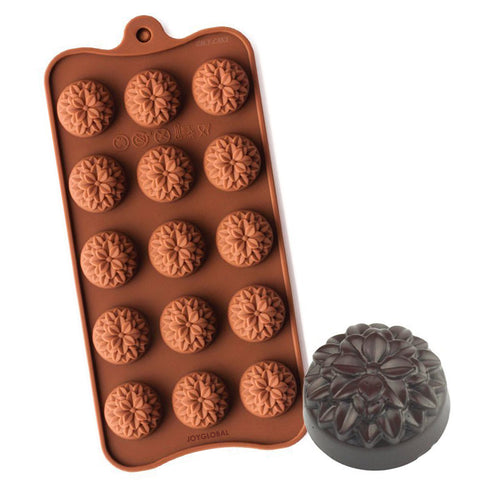 Silicone Dahlia Flowers Mould