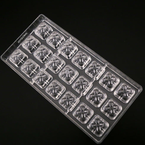 Polycarbonate Designer Square Mould - 12 Grams