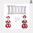 JoyGlobal Cake Pillars White 6 Inch (Pack of 6)
