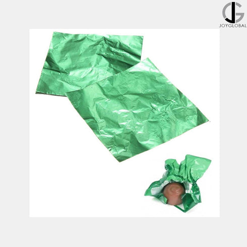 Aluminium Chocolate Wrappers- Green