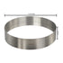 Round Stainless Steel Cake Ring Diameter: 12 Inch Depth: 2 Inch