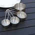 Stainless Steel Measuring Four Cup Set