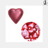 Aluminum Chocolate Wrappers - Rose Pink