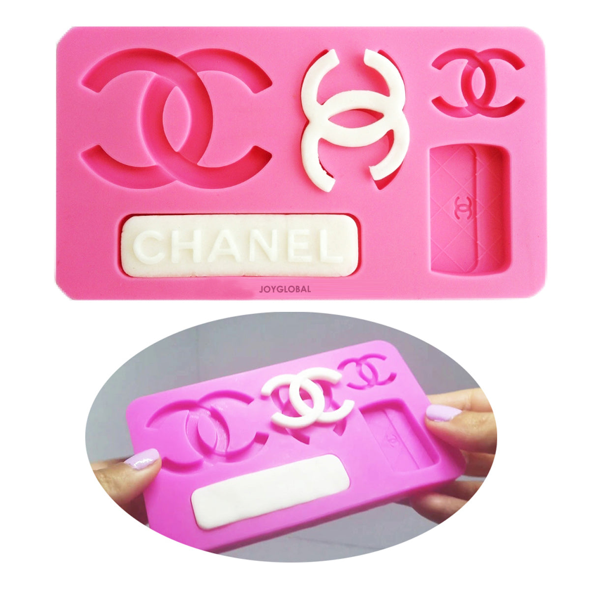 Chanel fondant outlet mold