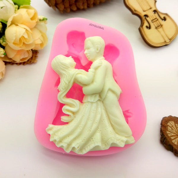 Silicone Dancing Couple Mould