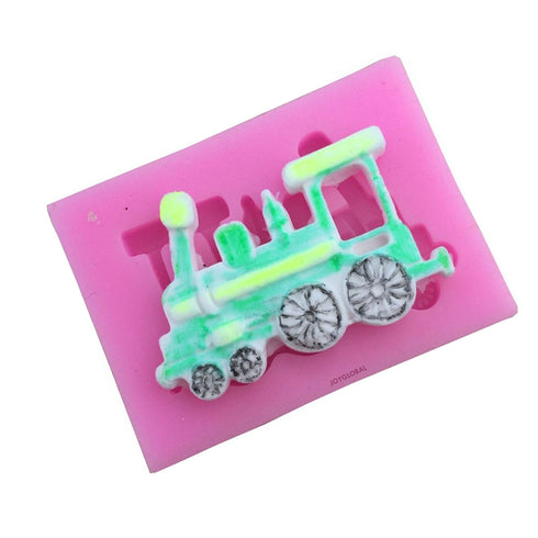 Silicone Train Shape Mould