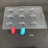 Cacao Santa Shape Christmas PVC Mould - 12 Grams