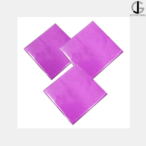 Aluminum Chocolate Wrappers - Mauve