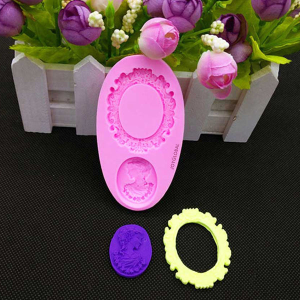 Silicone Mirror Lady Mould