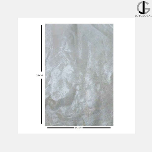 Embossed Chocolate Wrappers - Silver