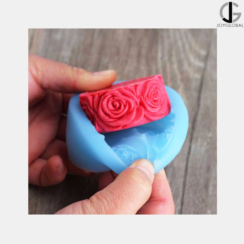Silicone 3D Rose Mould - 50 Grams