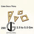 JoyGlobal 11 Cavity Garnishing Chocolate Mould