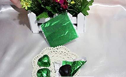 Aluminum Green Chocolate Wrappers