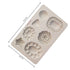 Silicone Gemstone Brooch Mould - 7 Cavity