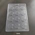 JoyGlobal 12 Cavity Poker Chips PVC Chocolate Mould