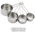 Stainless Steel Measuring Four Cup Set