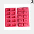 Silicone 10 Cavity Rectangle Silicone Mold-80 Grams