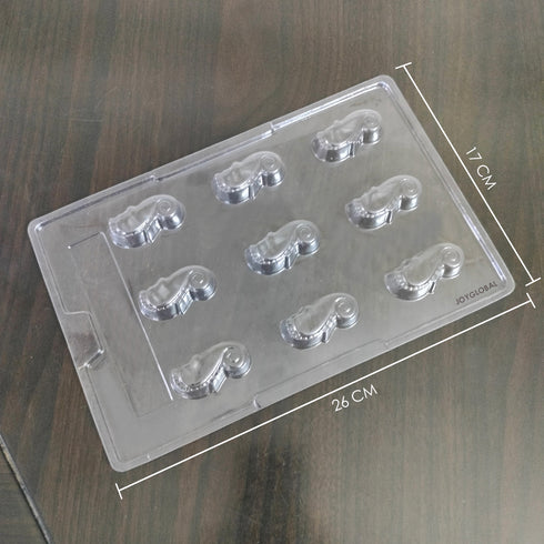 Cacao PVC Seahorse Shape Chocolate Mould - 9 Grams