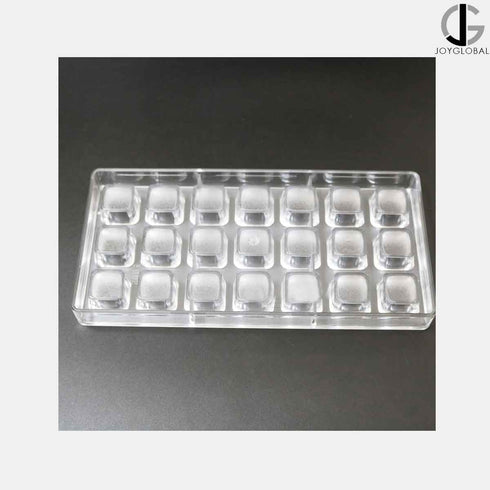 Polycarbonate Square Cube Mould - 12 Grams