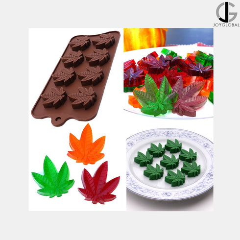 Silicone Leaves Chocolate Mould
