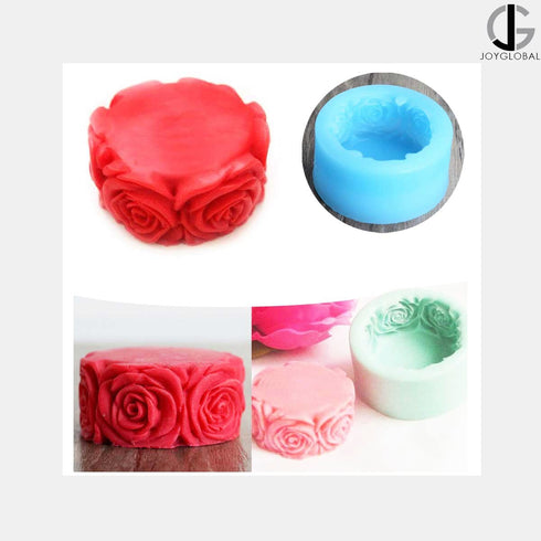 Silicone 3D Rose Mould - 50 Grams
