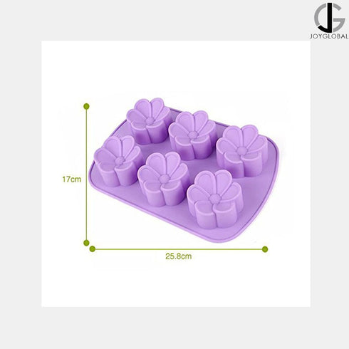 JoyGlobal Flower Silicone Mould