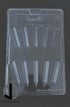 JoyGlobal 10-Cavity Cricket Stump Plastic Chocolate Mould