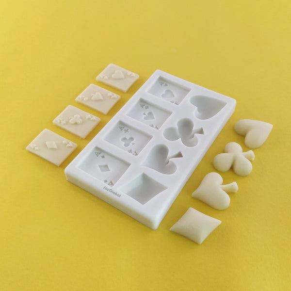 Silicone Poker Cards Mould