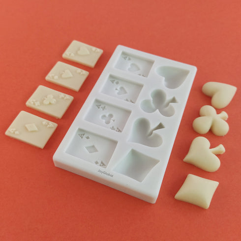 Silicone Poker Cards Mould