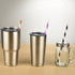 Plastic Straw Pipe - Purple